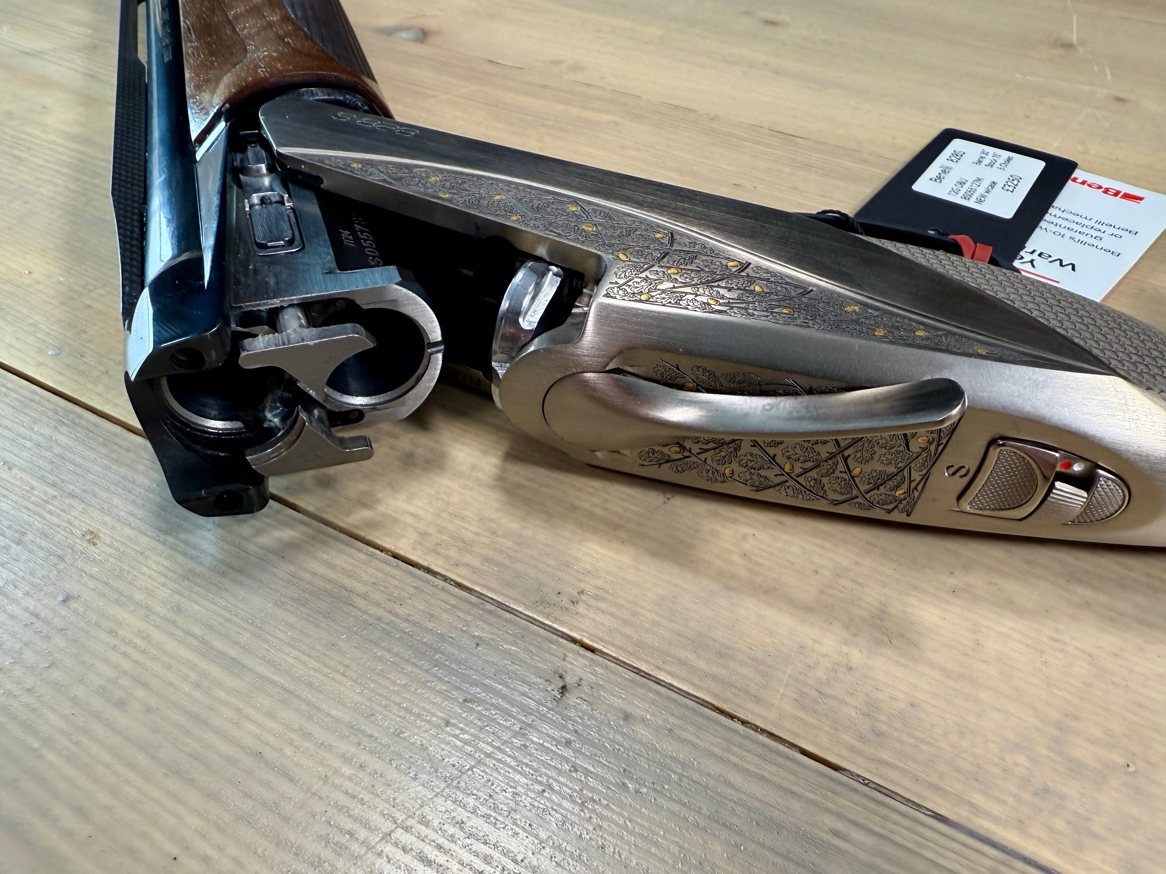 Benelli 828S O&U 12G Shotgun NEW