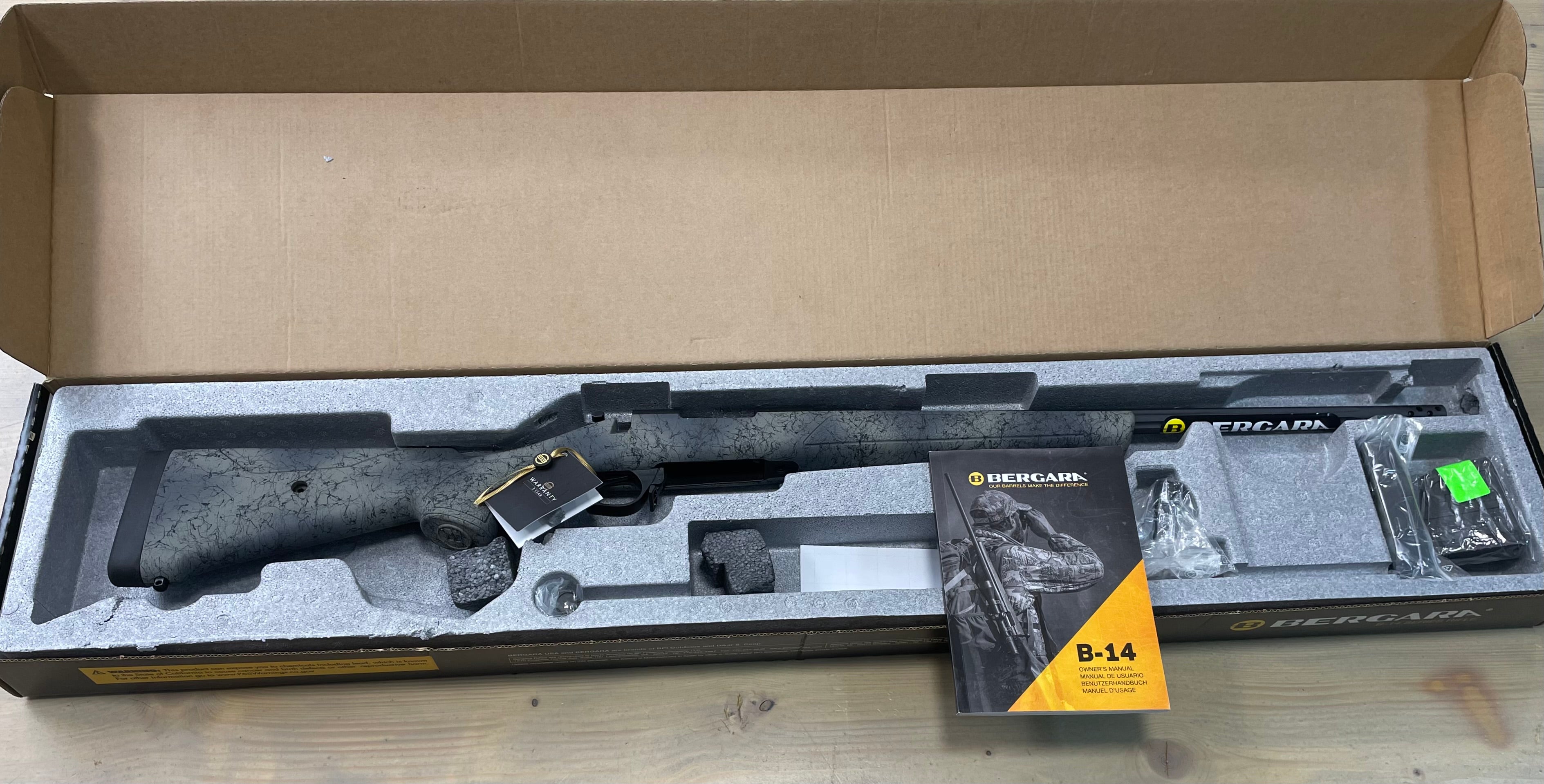 New Bergara B14 Wilderness Sierra 6.5 Creedmoor