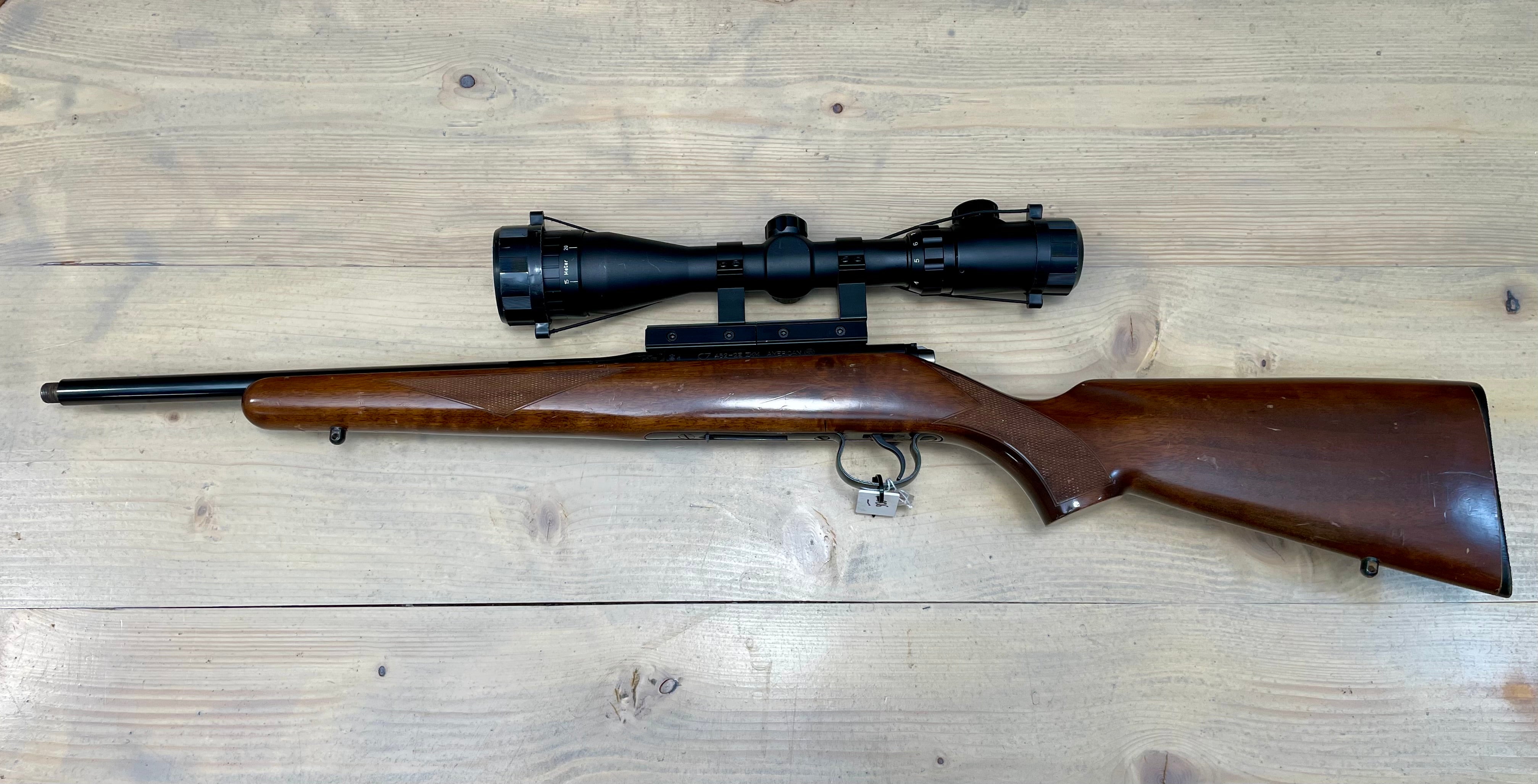 CZ 452-2E ZKM FS .17 HMR Bolt Action Rifle