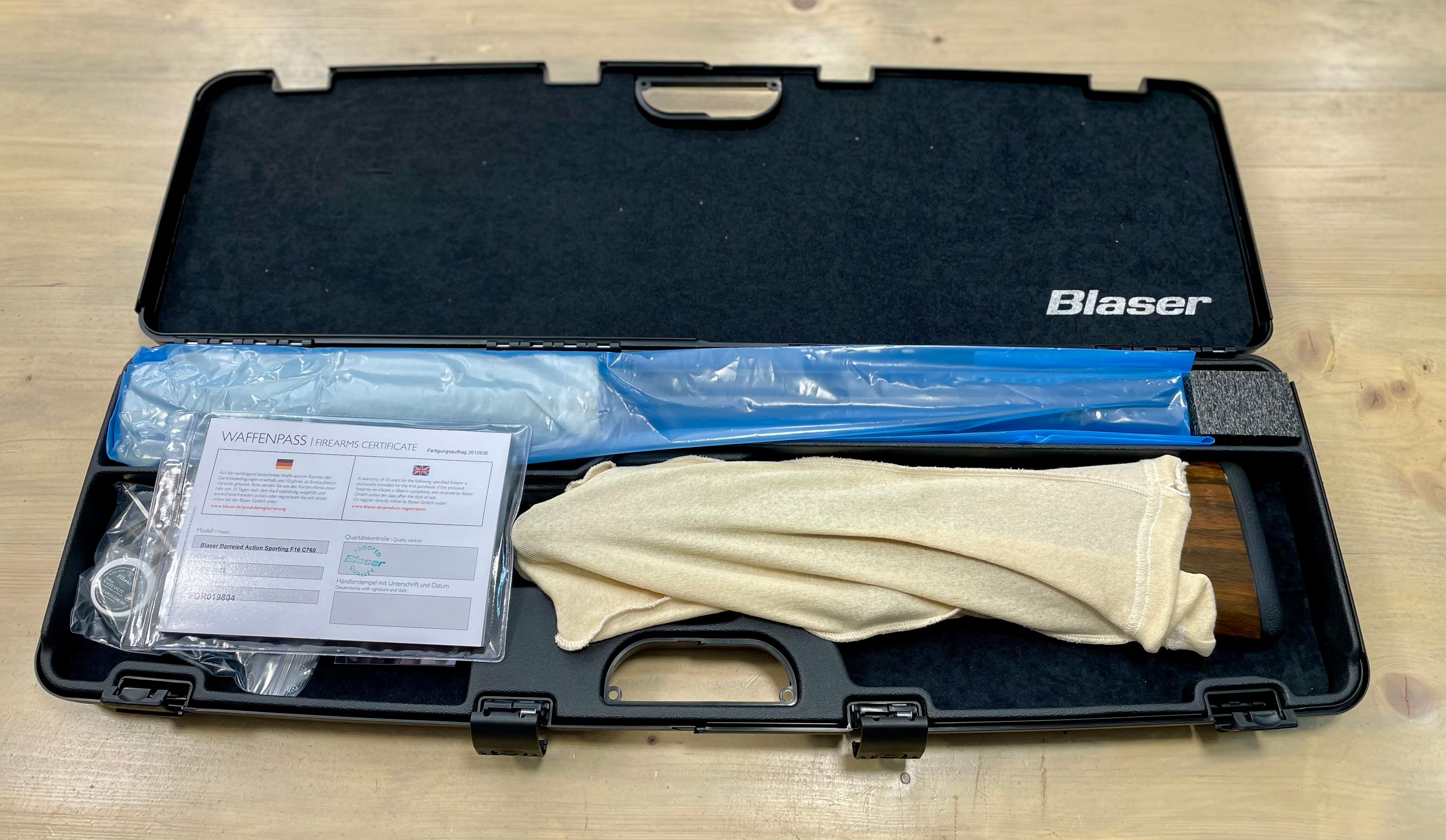 New Blaser F16 Grade 2 Shotgun
