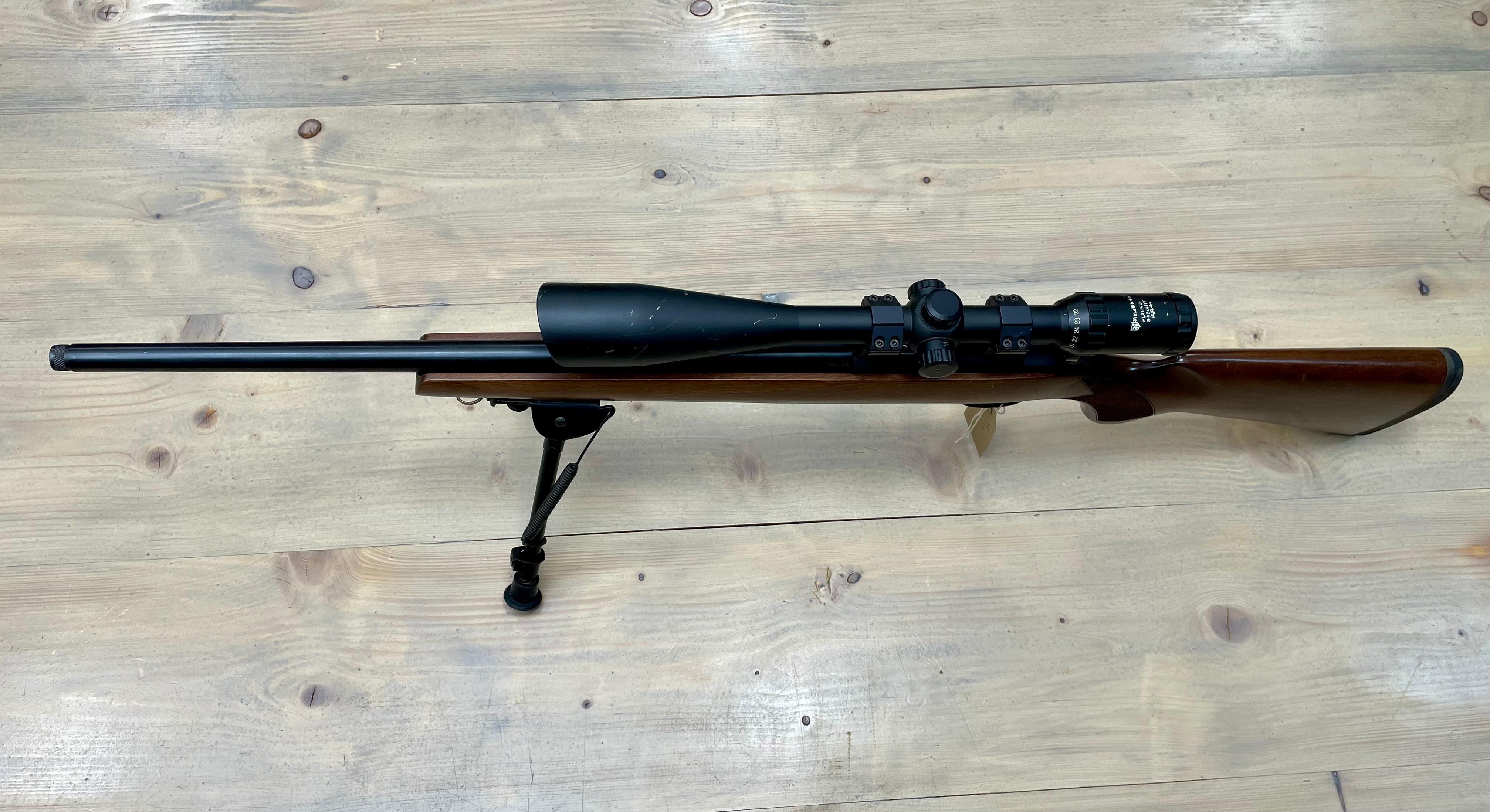 CZ 452-2E ZKM .22 LR Bolt Action Rifle with Nikko Stirling 8-32x44 Scope