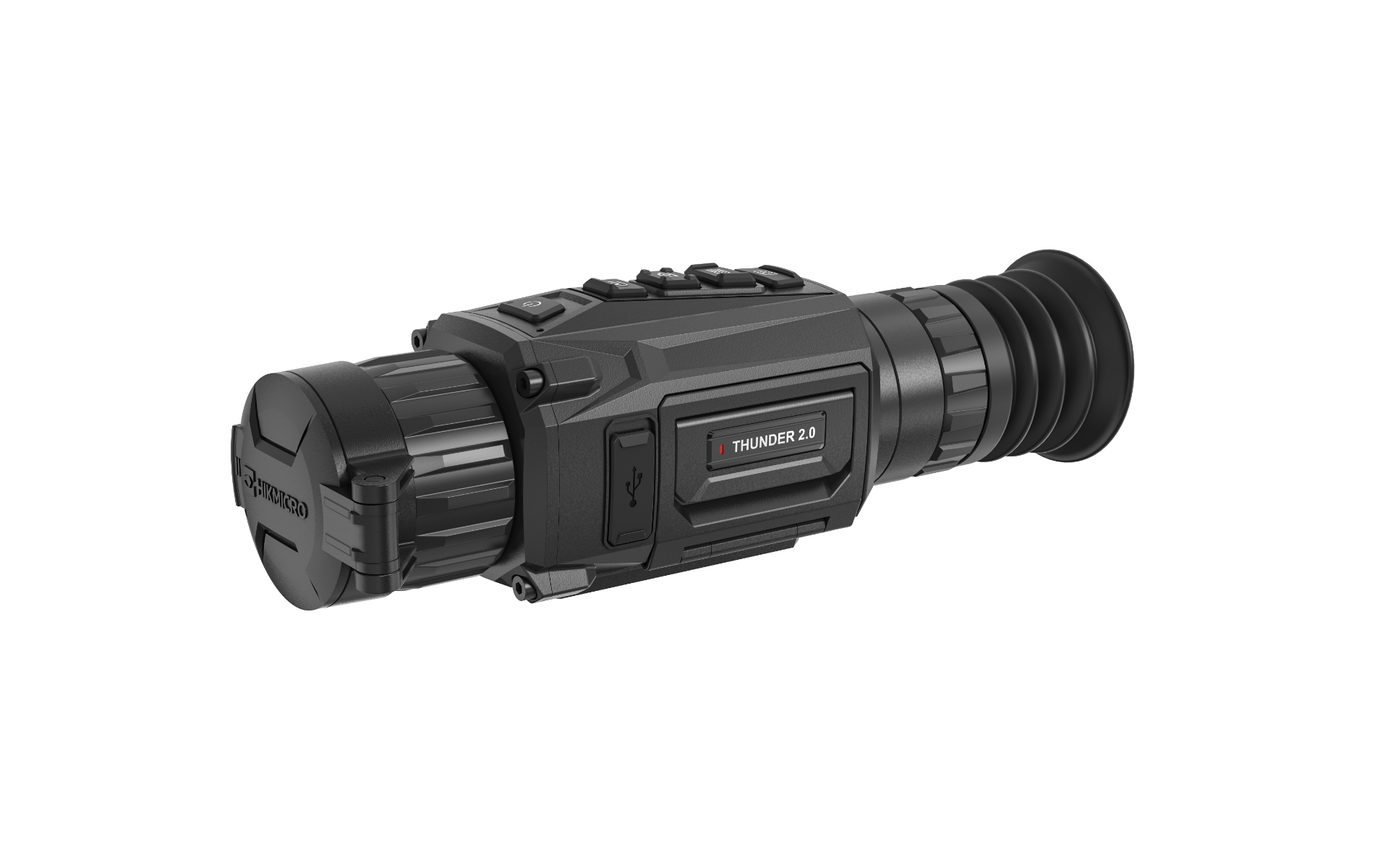 HIKMICRO Thunder 2.0 TE19 Smart Thermal Weapon Scope with Rail - 2.5x 19mm 35mK 256x192px 12µm