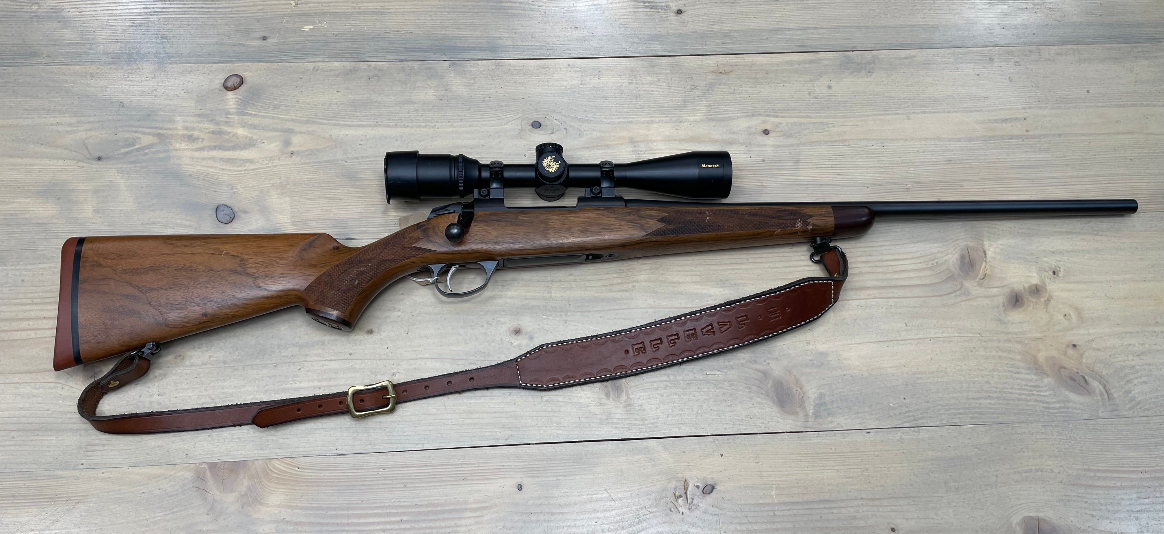 Sako 85 S .243 Win Bolt Action Rifle with Nikon Monarch 4-16x42 Scope