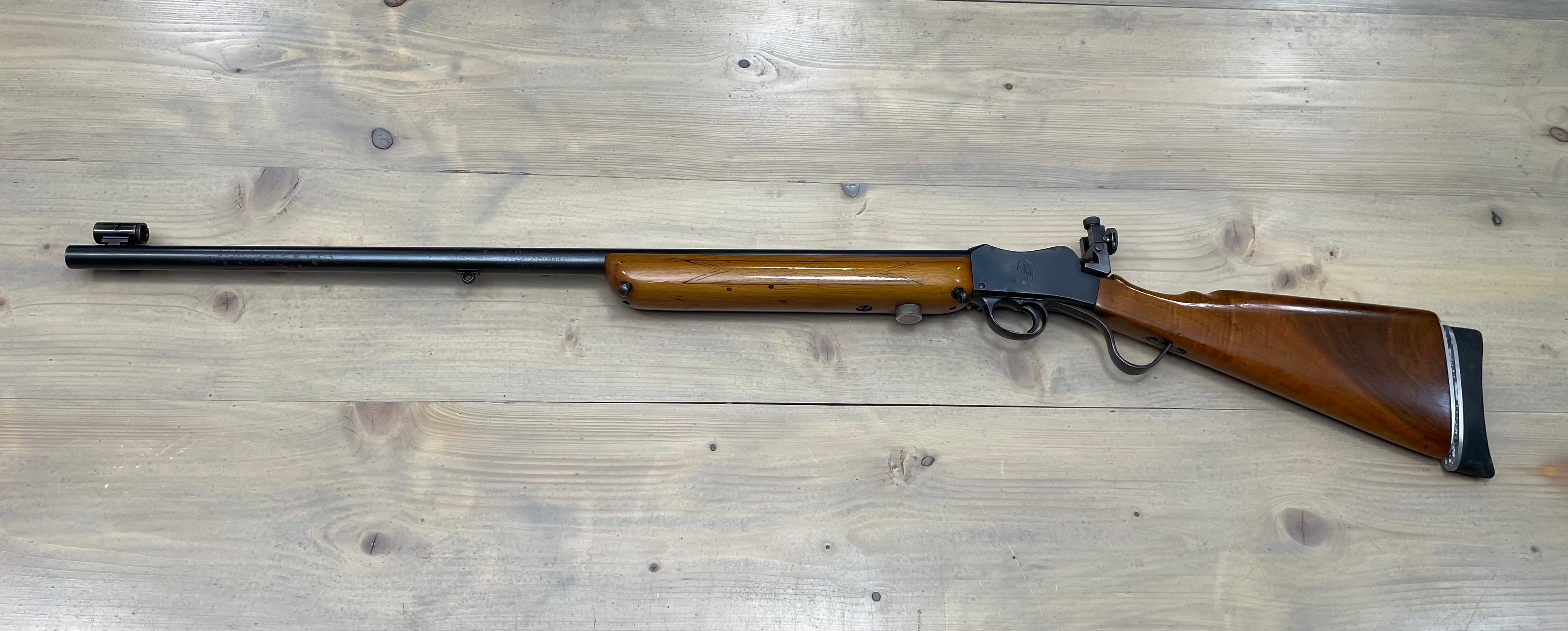 BSA Lever Action .22 LR Rifle with Leather Case