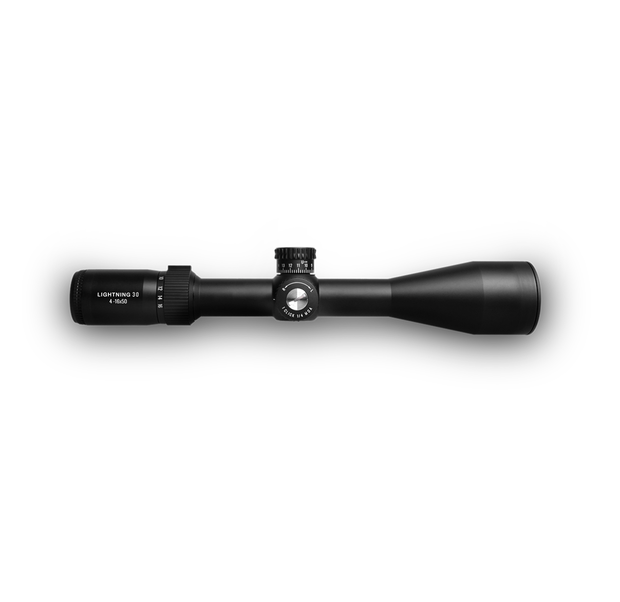 WULF Lightning 30 6-24x50 SFP Illuminated 1/8MOA Side Focus 30mm Rifle Scope (Includes FREE 9-11mm and Picatinny rings)