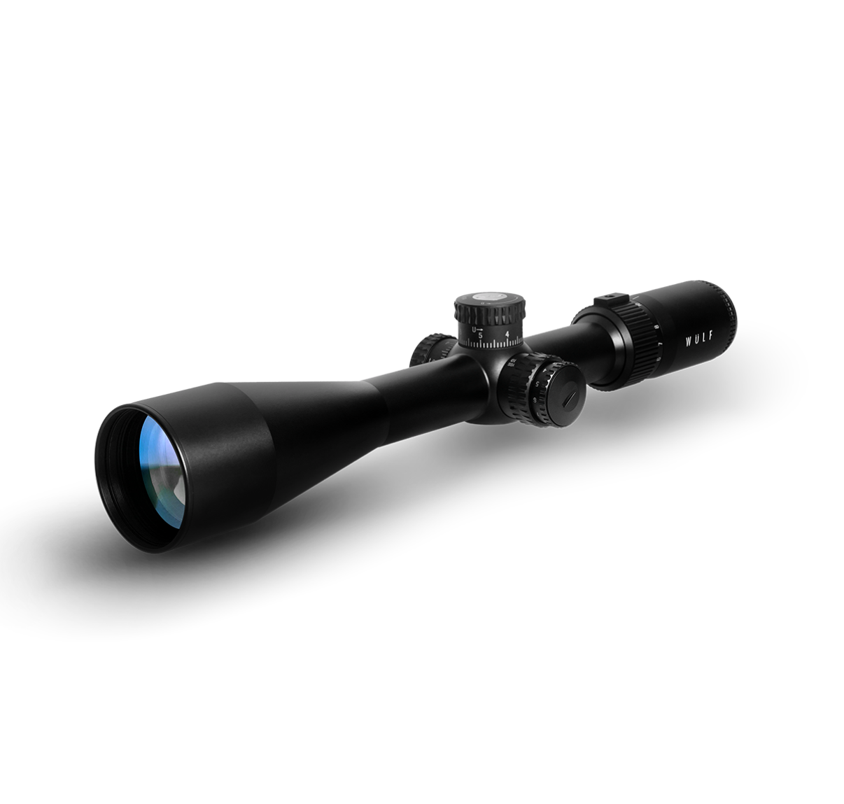 WULF Lightning 30 6-24x50 SFP Illuminated 1/8MOA Side Focus 30mm Rifle Scope (Includes FREE 9-11mm and Picatinny rings)