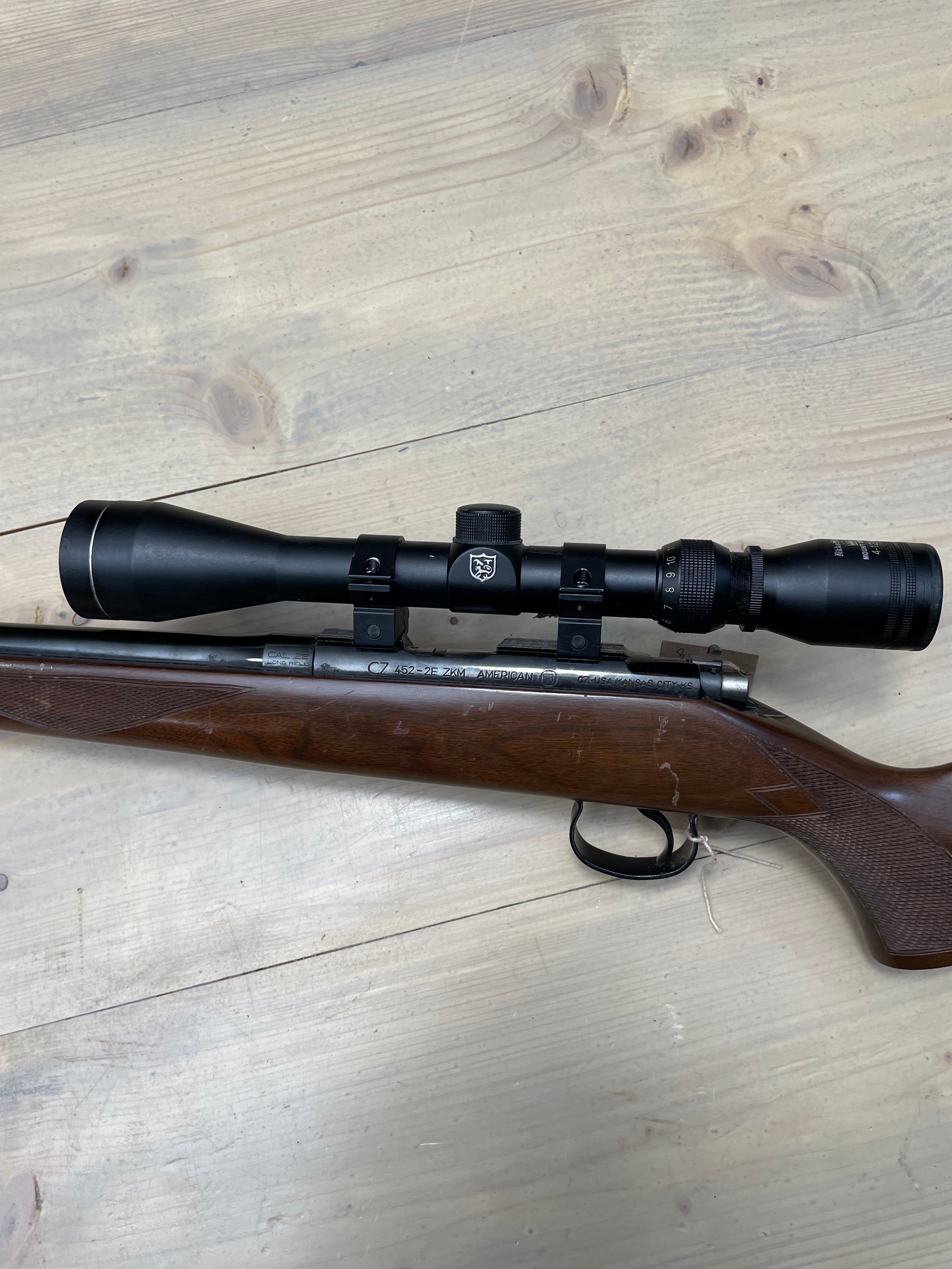 CZ 452-2E ZKM .22 LR