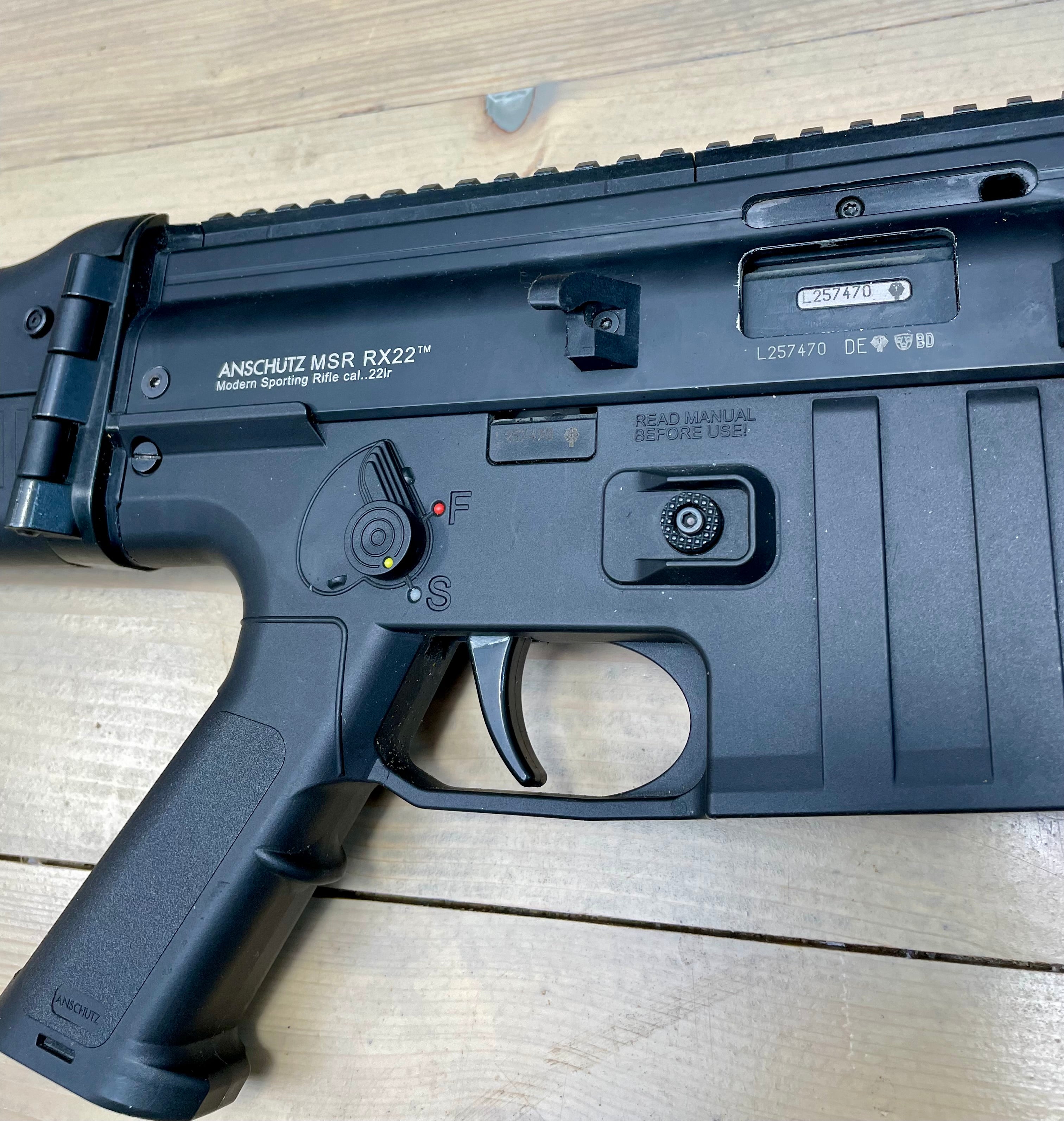 Anschutz MSR RX22 .22 LR