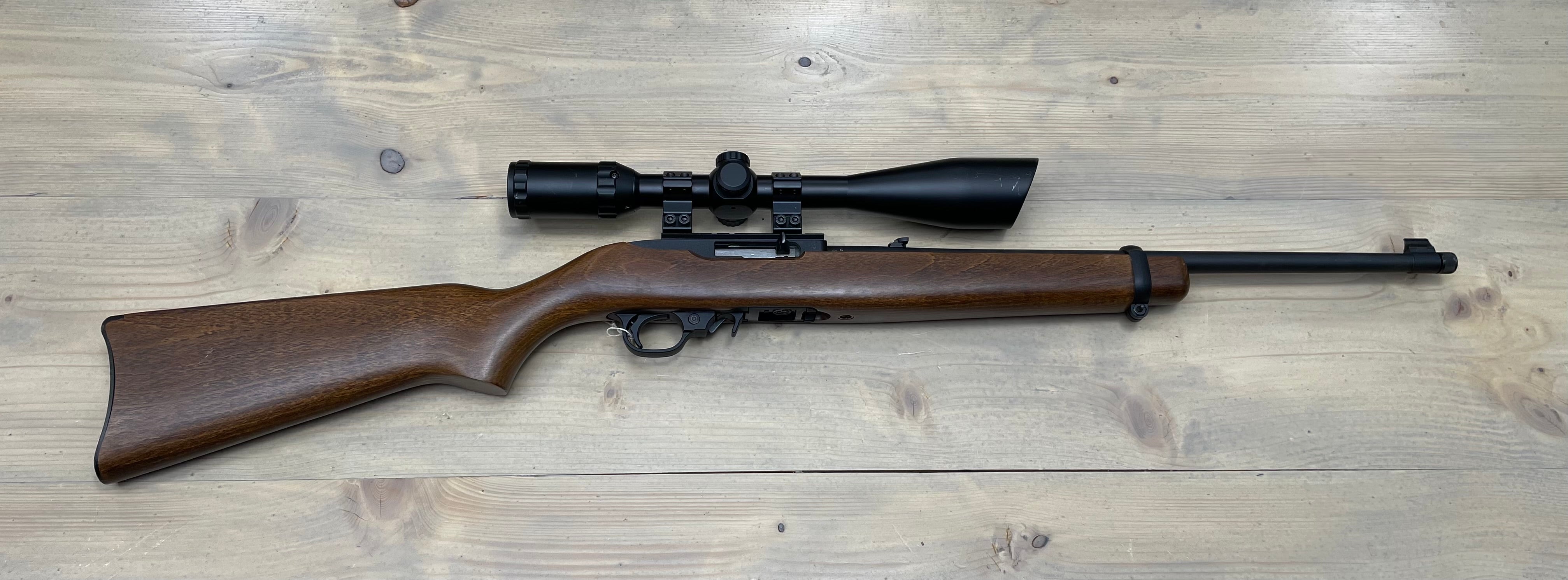 Ruger 10/22 .22 LR Semi Auto Rifle with Nikko Stirling 4-16x44 Scope