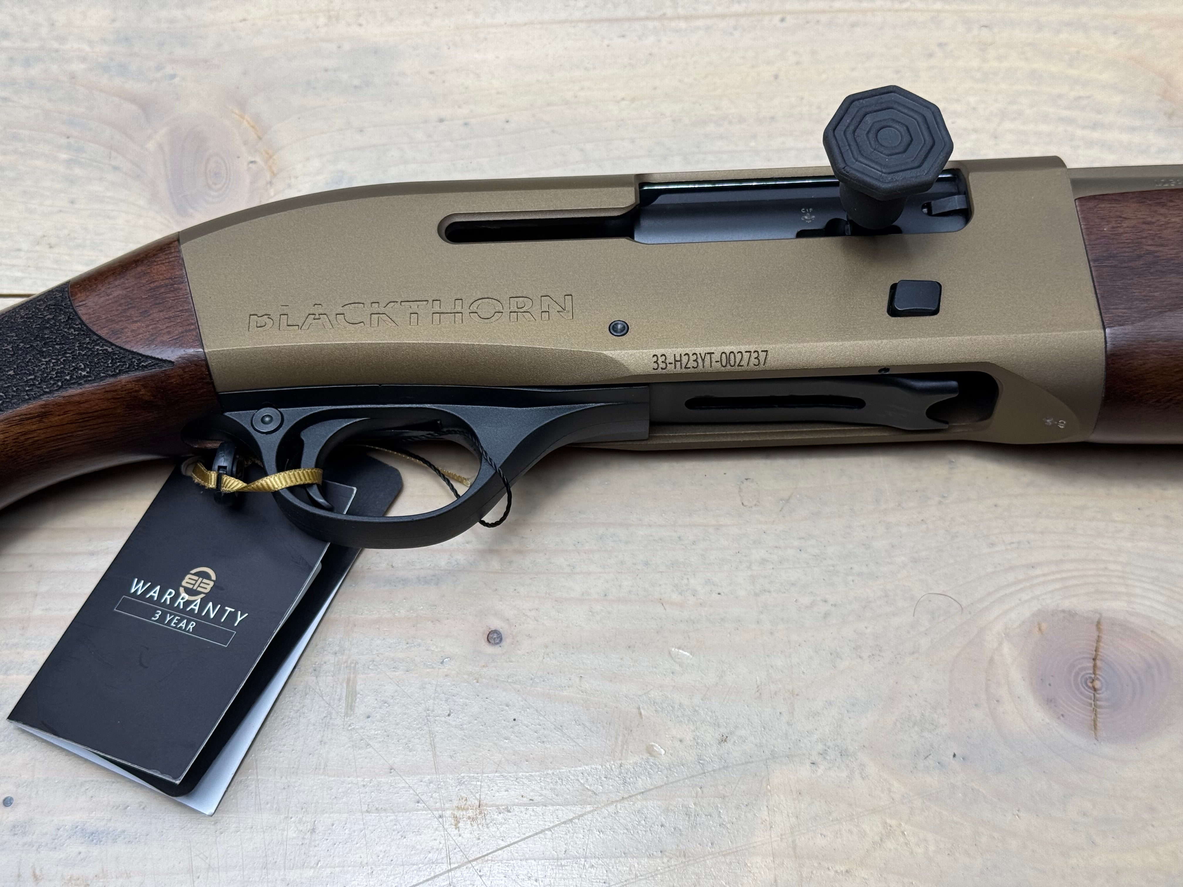 Edgar Brothers Blackthorn 12G Semi Bronze/Wood New
