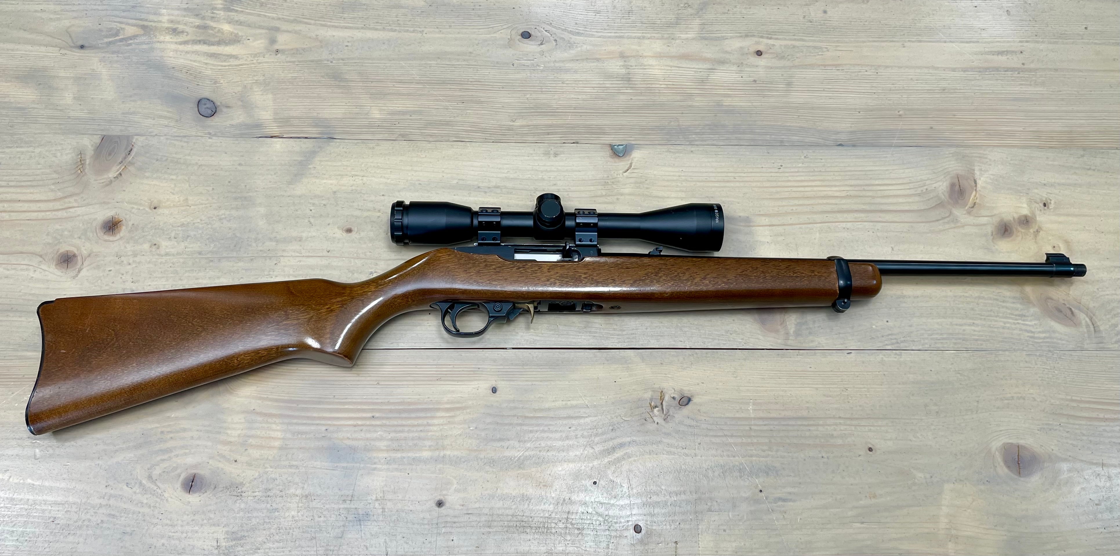 Ruger 10/22 .22 LR Semi Auto Rifle with AGS 4x40 Scope
