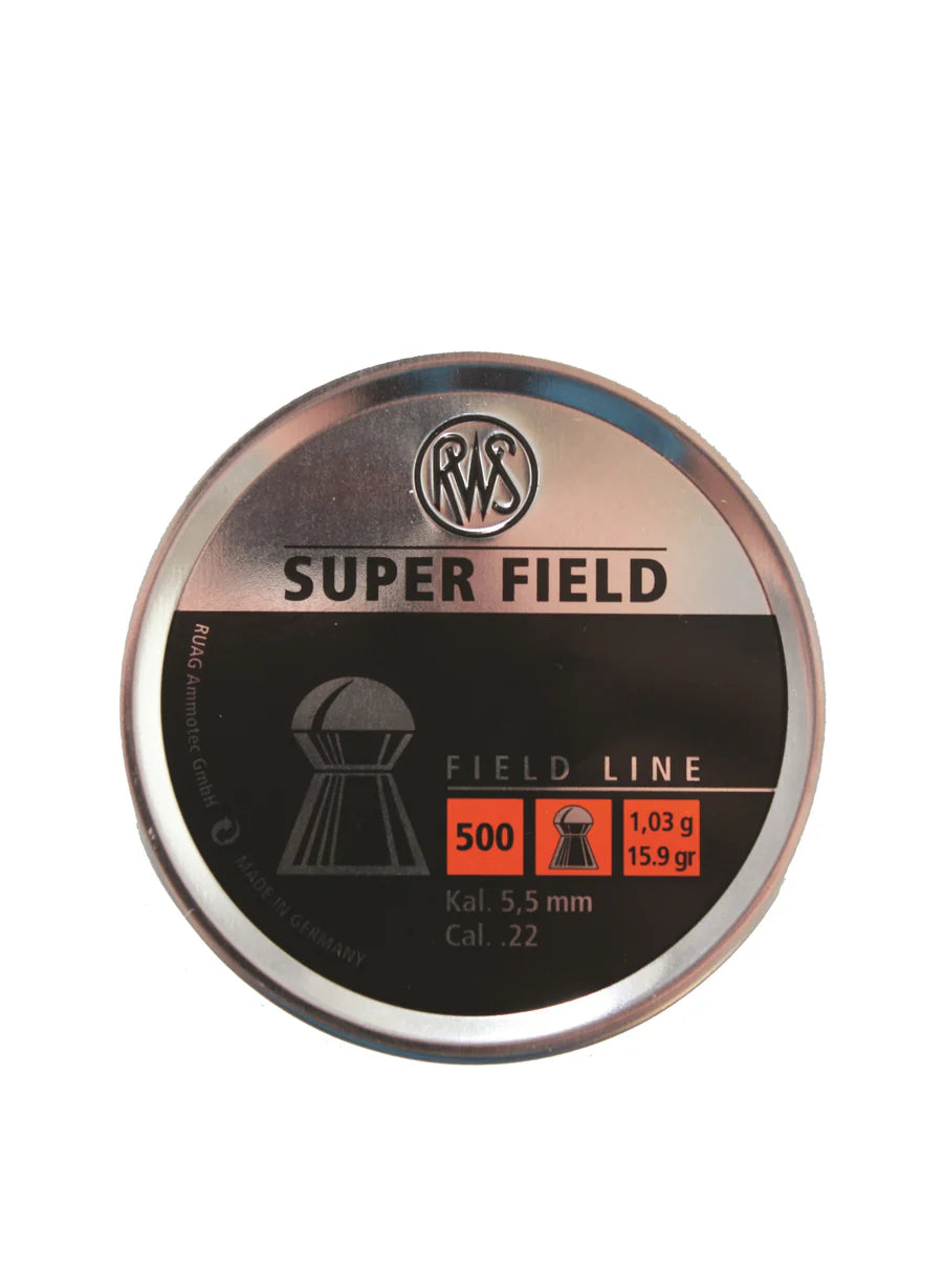 RWS SUPERFIELD PELLETS .22 5.52MM (500)