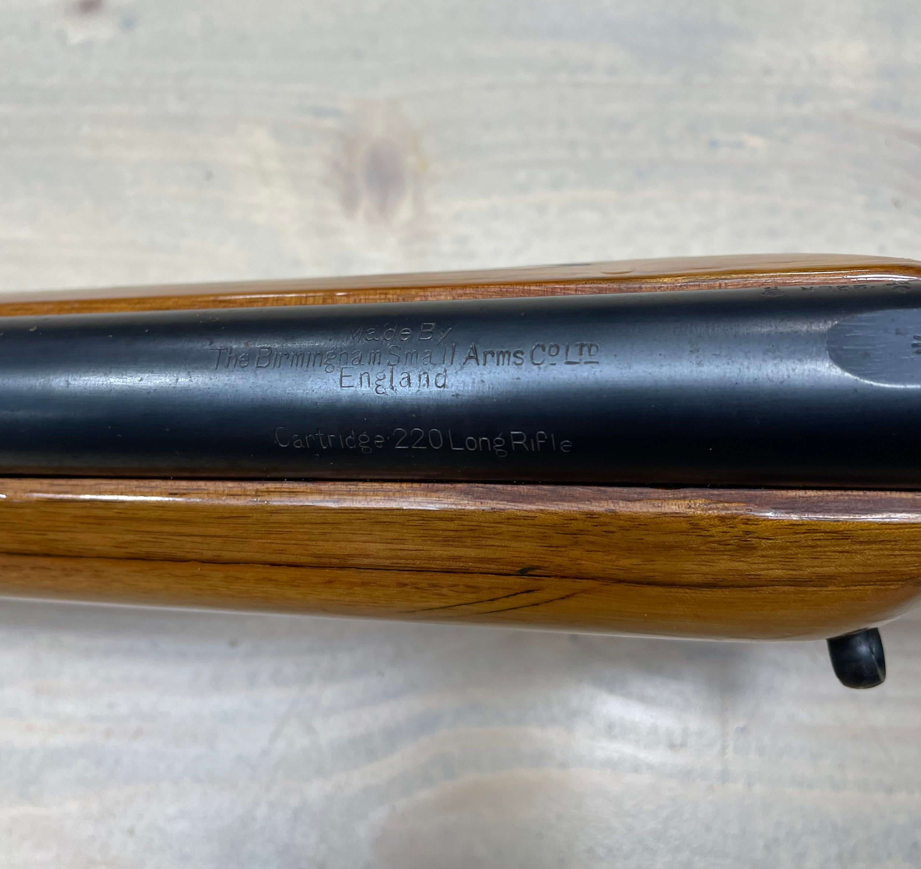 BSA Lever Action .22 LR Rifle with Leather Case