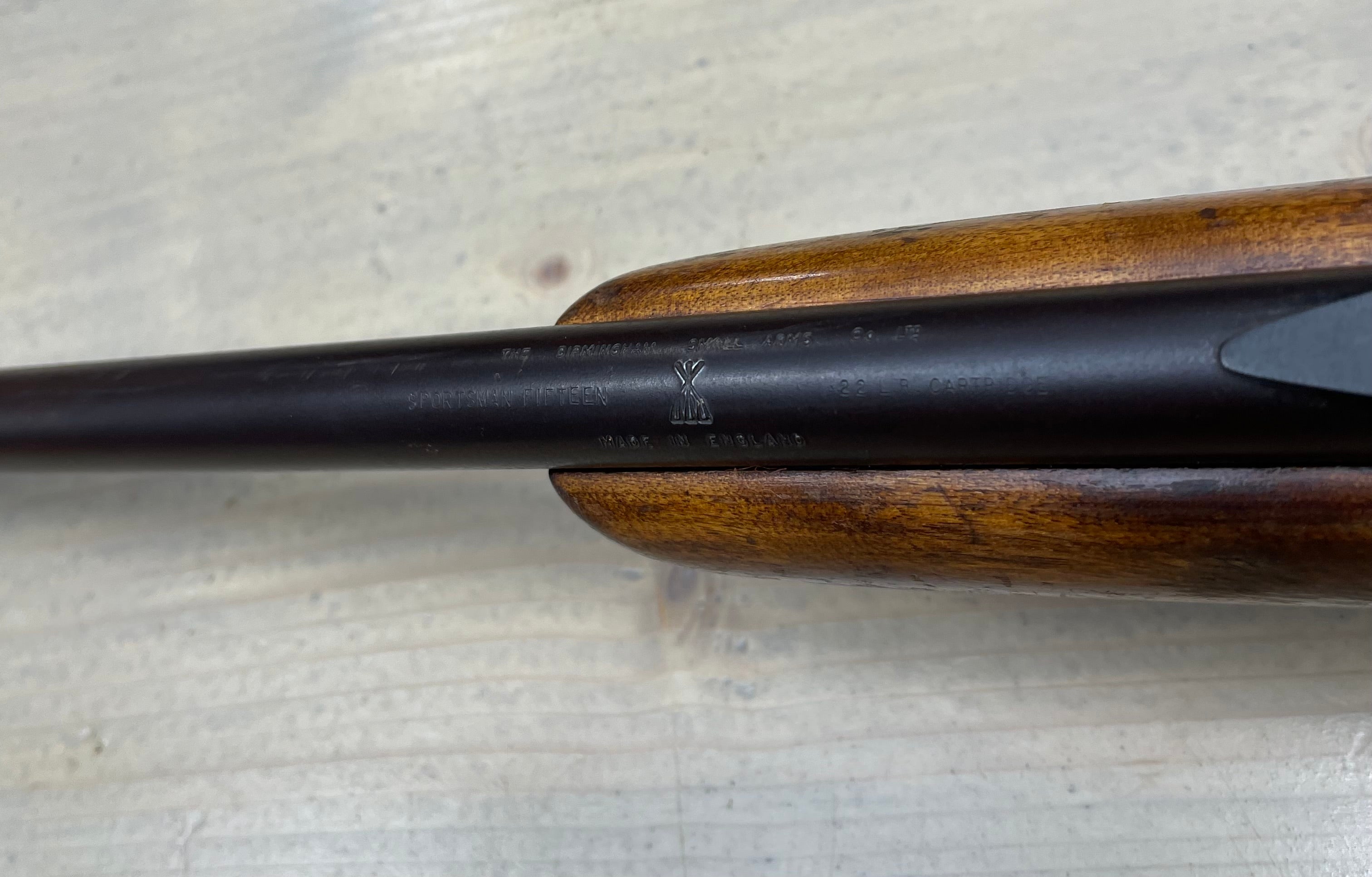 BSA Sportsman Fifteen .22 LR Bolt Action Rifle