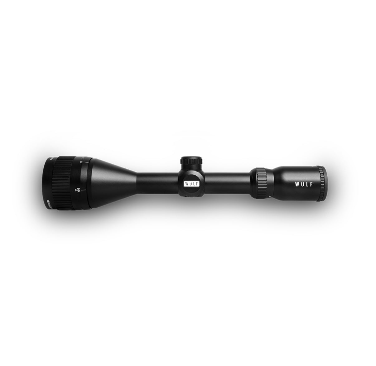 Wulf Fireball 3-9x50 AO Illuminated Half Mildot w/ Rings