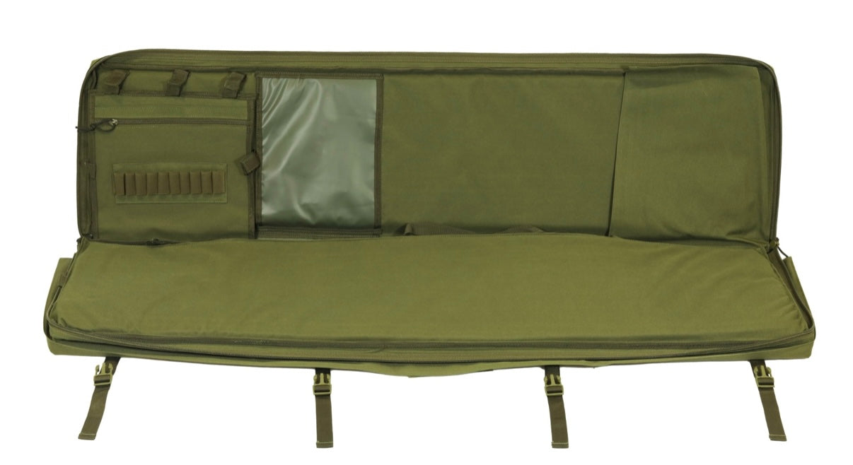 Tactical Rifle Gun Case and Shooting Mat Combo - Green