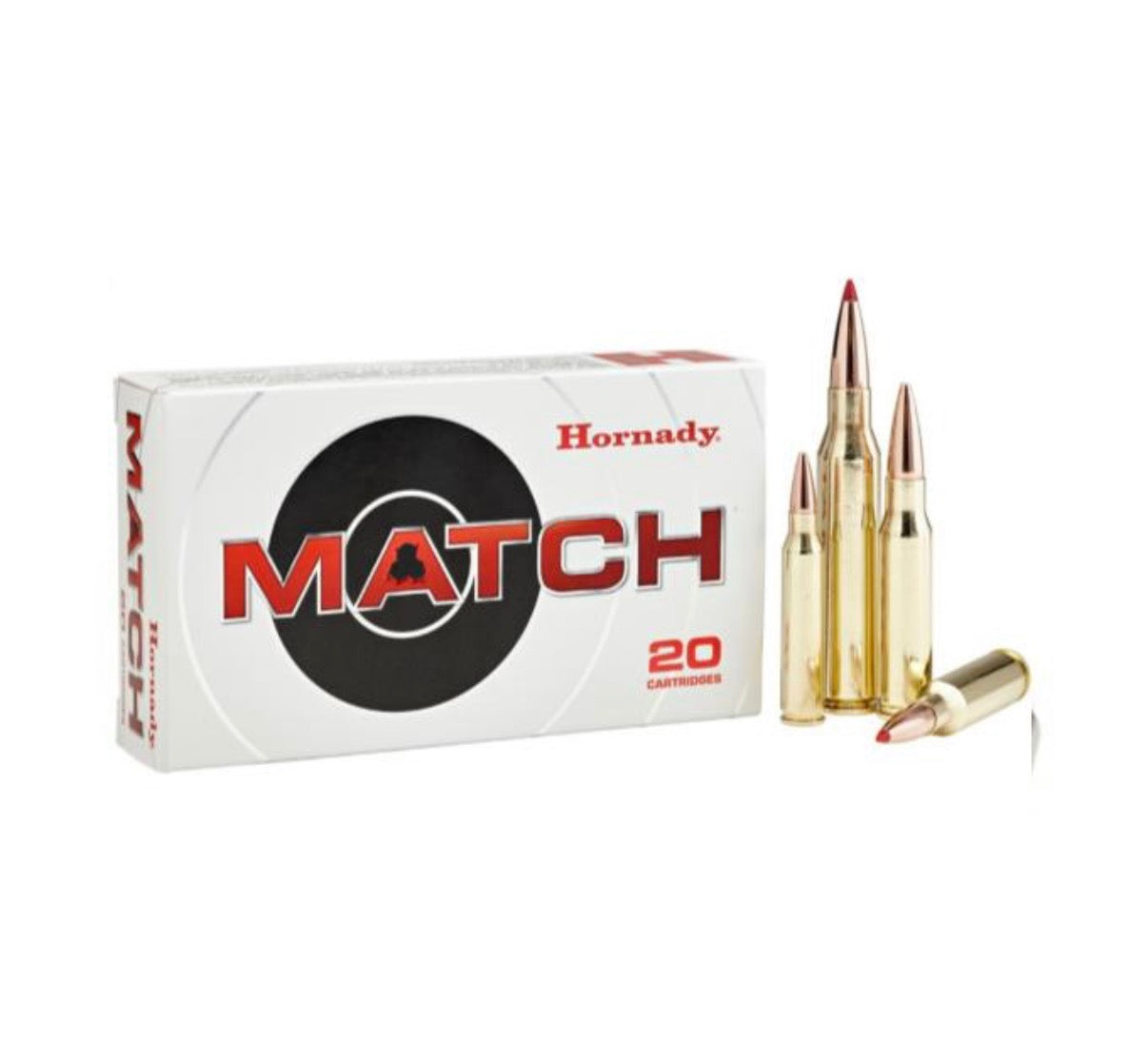 The Hornady Match .223 Remington 75gr BTHP (20 Pack)