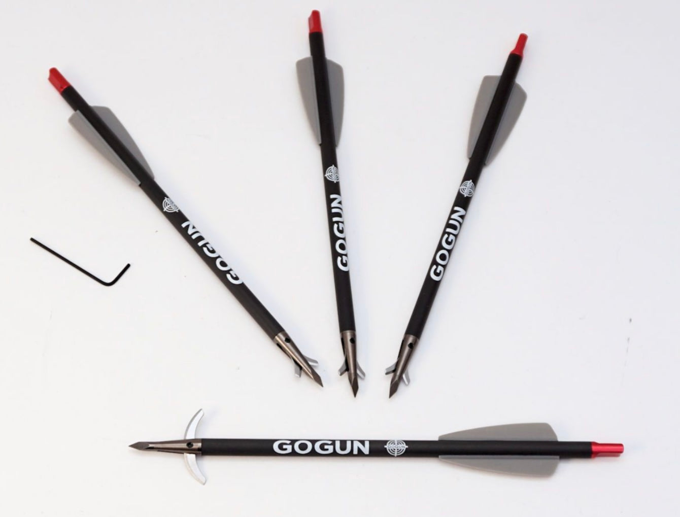 GoGun mechanical broadheads for Adder - pack of 4