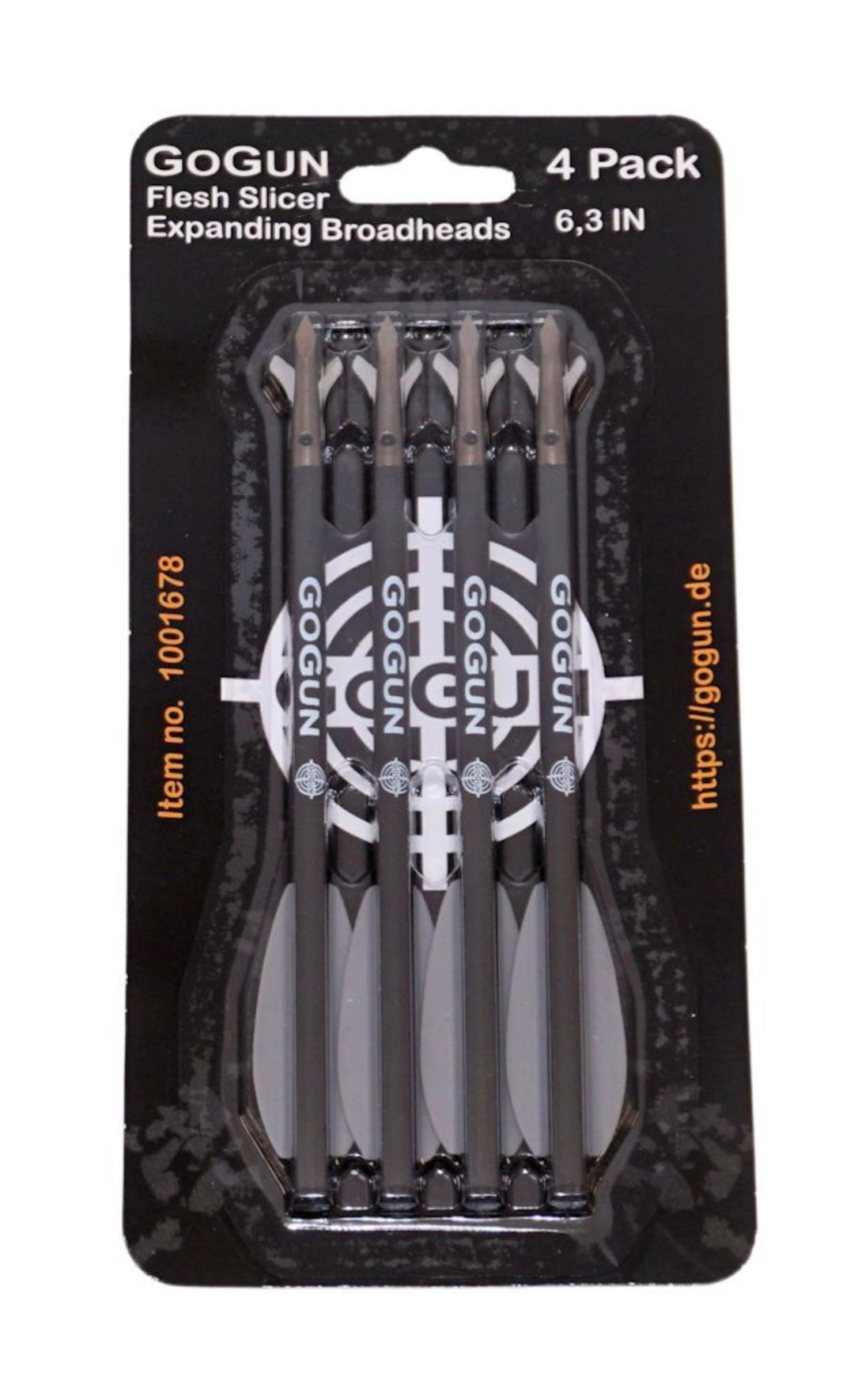GoGun mechanical broadheads for Interceptor, Vlad, Stinger - pack of 4 by GoGun