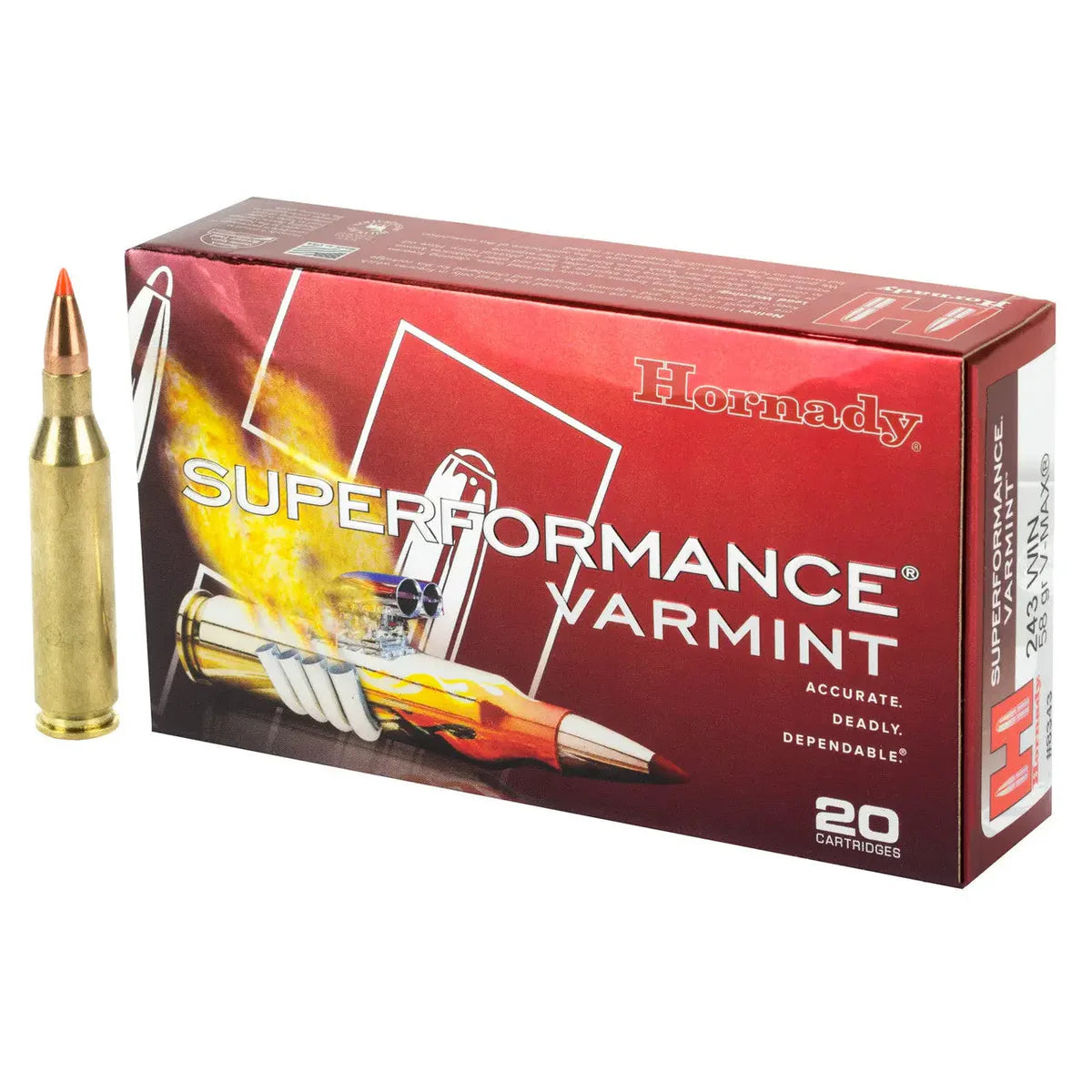 Hornady Varmint 243 WIN 75gr