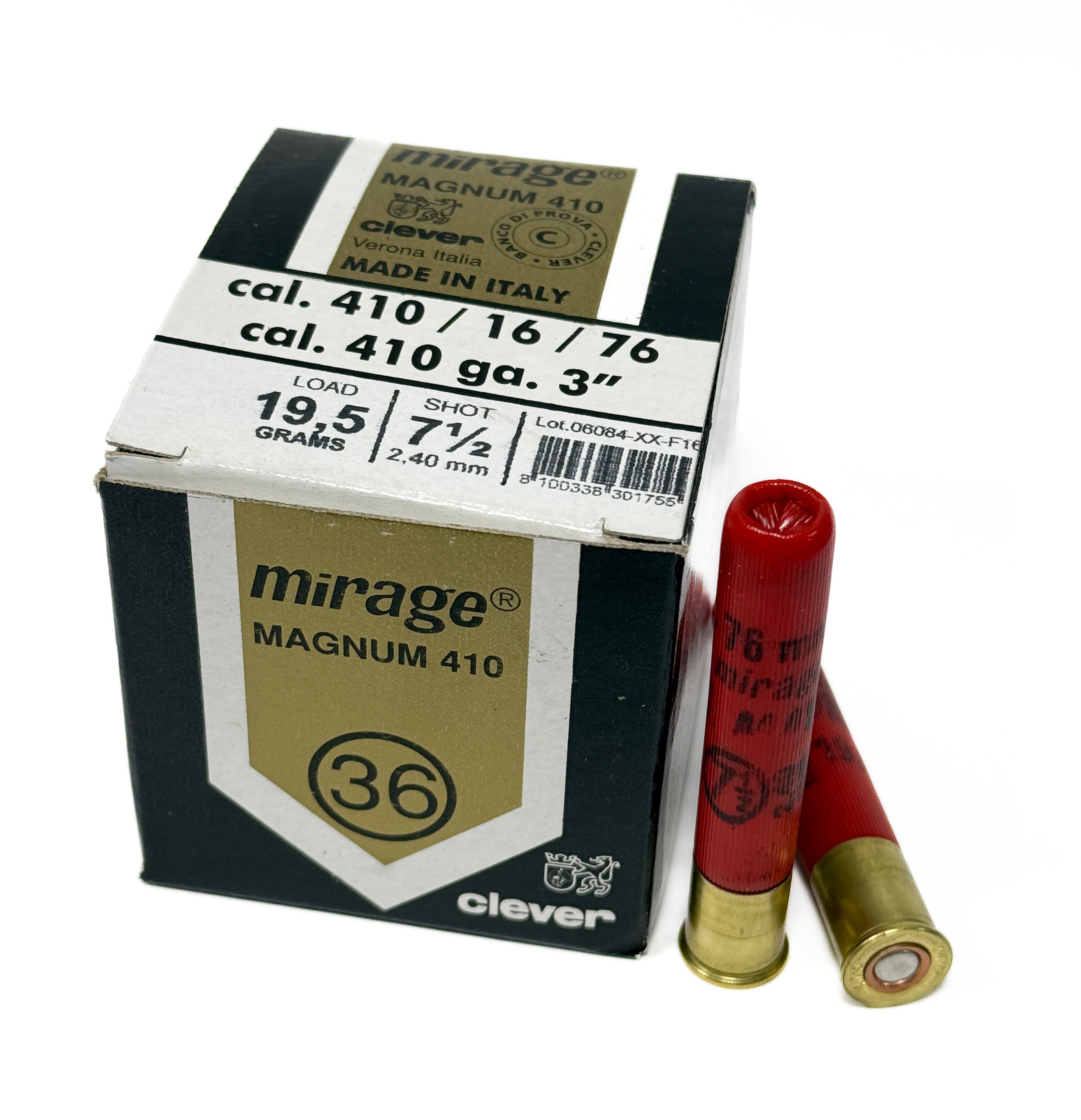 410 Magnum 7.5 19.5g 76mm Clever