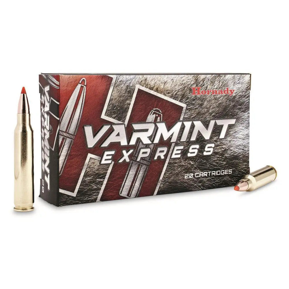 223 REM Ammunition - 55gr V‑MAX® VARMINT Express - HORNADY Pack 20