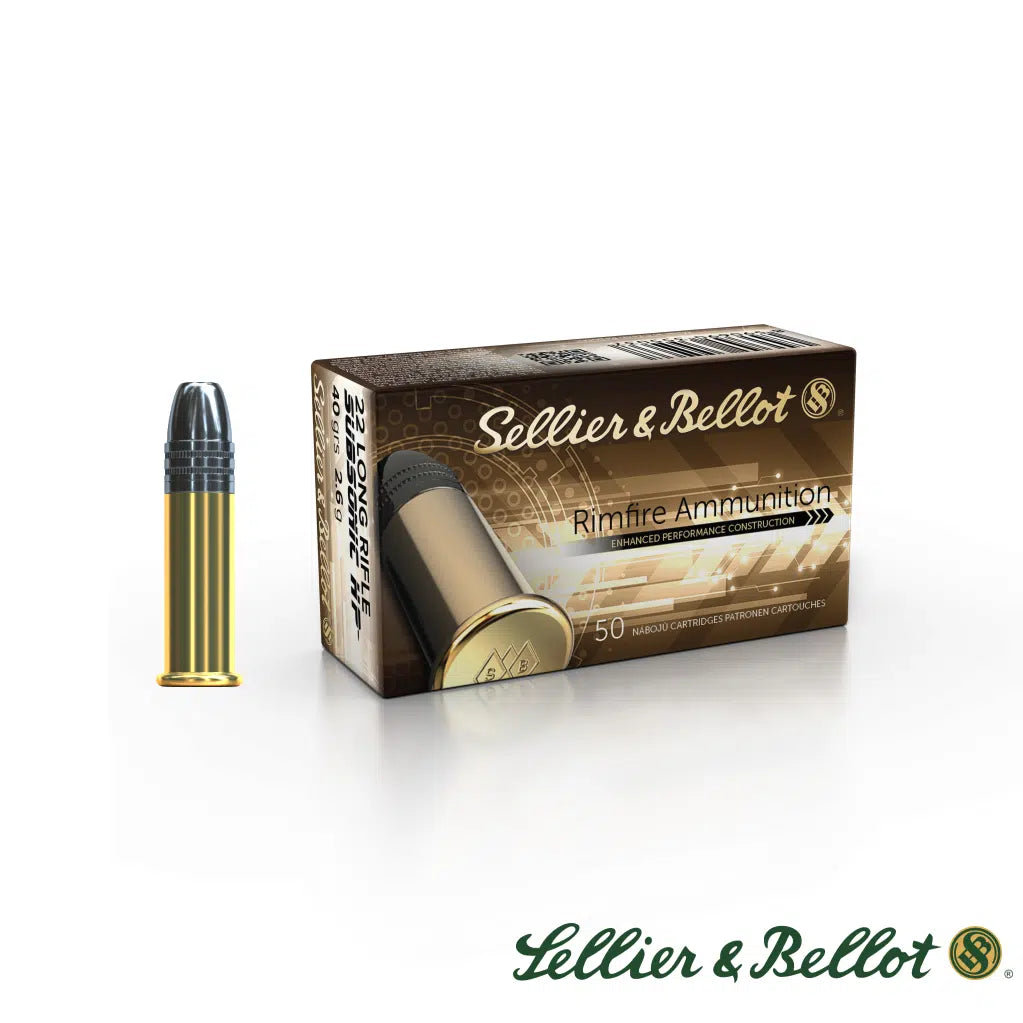 SB .22 LR Subsonic HP 2.56g./40grs. LHP - Sellier & Bellot