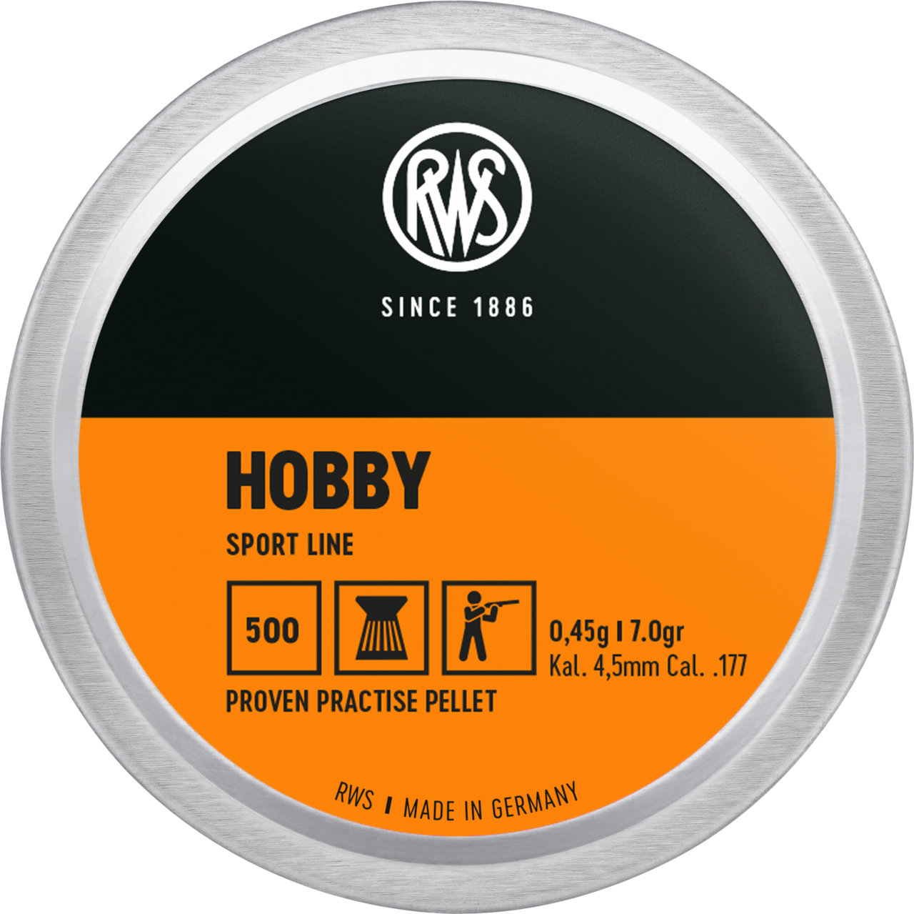 RWS Hobby .177 Pellets x 500