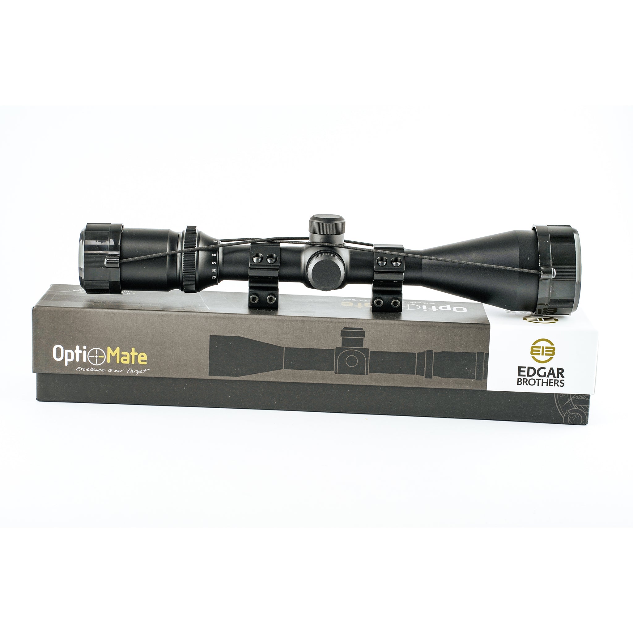 Edgar Brothers - Optimate General & Hunting 30mm 3 - 12 X 50 Dual-X Reticle