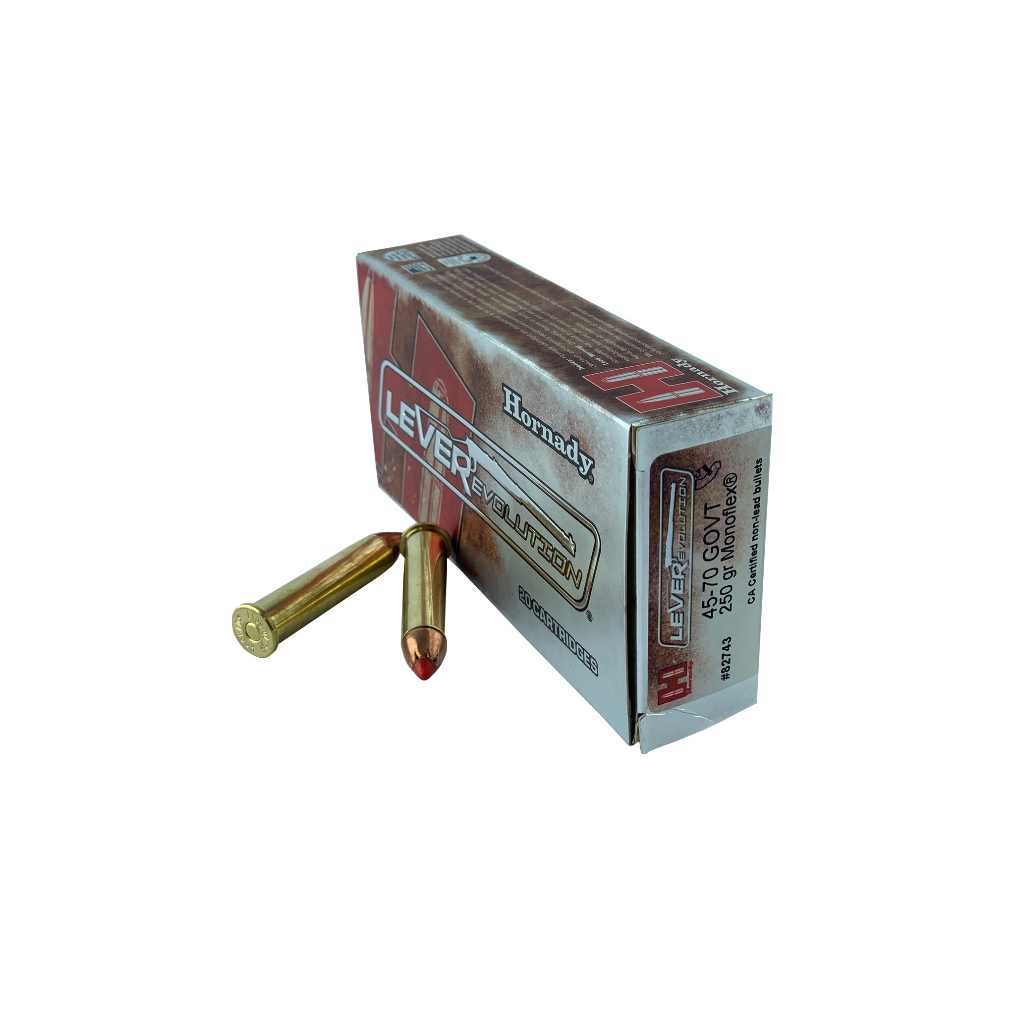 45-70 Government 250 gr MonoFlex® LEVERevolution® (International) - Hornady