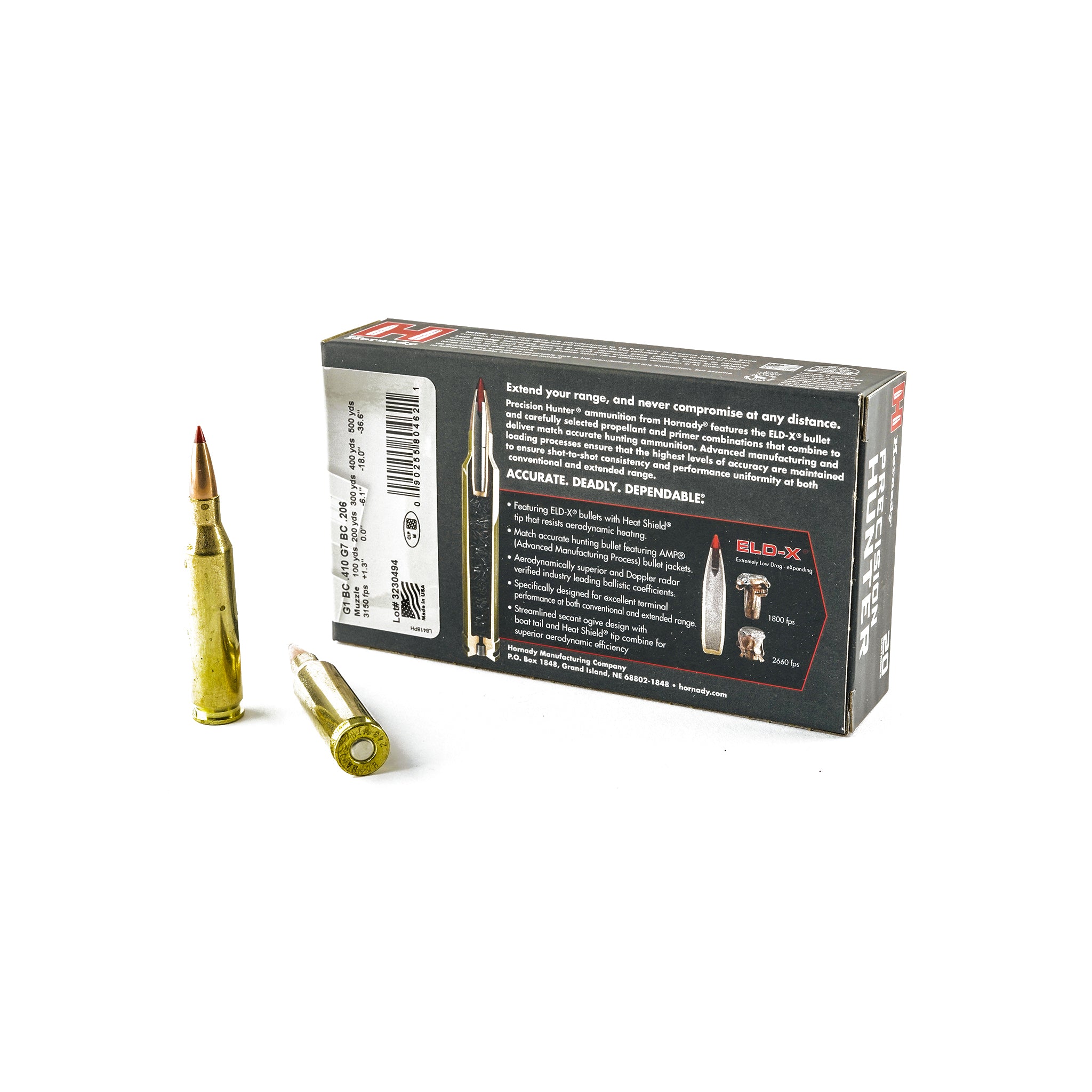 Precision Hunter .243 WIN 90gr ELD-X - Hornady